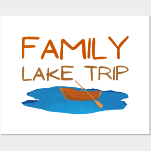 Lake Family Vacation Posters and Art